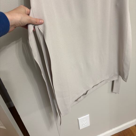 Antonelli Firenze V-Neck Split Hem Tunic Dress - Size 42 - Picture 4 of 7